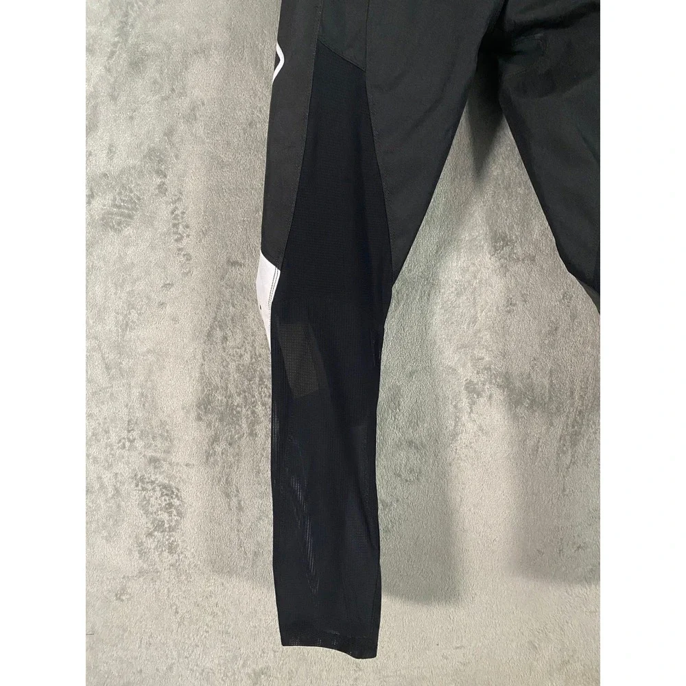 Fox Racing Pants Youth 28Y Black White 180 Motocross Dirt Bike Racing Gear